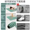 Venta al por mayor del fabricante Esterilla de Yoga de PU Profesional Antideslizante Engrosada de 5 mm Exportación Transfronteriza Esterilla de Yoga de Caucho Esterilla de Ejercicio Físico
