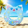 Anillo de natación para niños al por mayor de fábrica, anillo de natación inflable engrosado para niños de 3 a 6 años, flotador de axila con dibujos animados lindos para niños