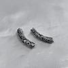 Colgante de codo de nube auspiciosa de plata esterlina S925 mate accesorios DIY hechos a mano vintage pulsera tejida con cuentas accesorios de cuentas sueltas