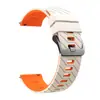 Adequado para Série de Relógios Samsung/Huawei/Xiaomi Pulseira Esportiva de Silicone Bicolor Sarja 22mm Universal