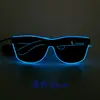 Gafas Brillantes Bar Fiesta Concierto Accesorios Fluorescentes Led Flash Persiana Puesto Callejero Juguete Animador Forma