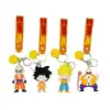 Lindo Colgante Nuevo para Mochila Escolar de Estudiante Dragon Ball Accesorios de Llavero de Personaje de Dibujos Animados Intercambio de Puntos de Ciudad Arcade