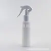 Botella pulverizadora pequeña negra con forma de ratón de 100 ml, regadera pequeña, botella pulverizadora transparente de hombro plano de 100 ml, botella de alcohol
