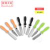 En stock, venta al por mayor, espátula de acero inoxidable, cuchillo para pastel, juego de tres piezas, herramienta para hornear DIY, cuchillo para pastel, juego de cuchillos
