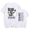 Nueva Camiseta Redonda de Manga Corta Estampada Deportiva de Verano para Concierto de Taylor Europea y Americana 2025