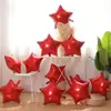 Venta Caliente Transfronteriza 10 Piezas 10 Pulgadas Globo de Película de Aluminio Estrella de Cinco Puntas Globos de Papel de Aluminio Decoración para Fiesta de Boda Cumpleaños