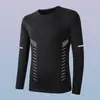 Nueva camiseta de manga larga para hombre 2026, top elástico de primavera y otoño, capa base holgada de peso pesado, camisa de manga corta para hombre