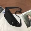Bolsa de Ombro Masculina Grande Capacidade Estilo Japonês, Bolsa Transversal, Bolsa de Cintura para Homens e Mulheres, Bolsa de Cintura Esportiva Casual, Bolsa Transversal Pequena