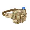 Bolsa de Cintura para Garrafa de Água Esportiva Bolsa Tática Outdoor Militar Fã Multifuncional Pequena Bolsa de Cintura Ferramenta Bolsa de Ombro Ciclismo Viagem Bolsa de Cosméticos