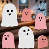 Bandeja de Madera con Adornos de Fantasma Lindo Transfronteriza Decoración para Fiestas Navideñas Regalos Adornos de Escritorio de Fantasma Lindo Rosados