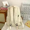 Mochila Escolar Femenina Estudiante Universitaria Color Sólido Estilo Preppy Versátil Gran Capacidad Mochila 2026 Nueva Mochila de Viaje para Computadora para Hombres