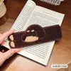 Lindo pasador de pelo de animal salchicha largo, accesorio para el cabello de nicho, doble uso para moños y coletas, accesorio para el cabello dulce y lindo