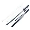 Espada de bambú accesorio de arma de cosplay Bleach Tensuo mercancía de anime Zanpakuto hoja sin afilar