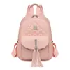 Mochila Estilo Novo 2026 para Mulheres, Bolsa Feminina Pu Versão Coreana, Bolsa Feminina Casual da Moda, Mochila Escolar Simples e Versátil