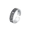 Moda estilo europeo y americano tendencia retro antigua temperamento anillo sol luna anillo ajustable fabricantes punto venta al por mayor