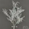 Flores Artificiais Brancas para Decoração de Casamento, Flores de Seda, Ornamentos de Flores Artificiais, Arte Floral Seca, Materiais de Rosa, Arranjo de Flores para Corredor, Arranjo de Parede e Chão