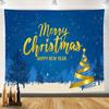 2026 Novo Fundo de Natal Decoração de Feriado Festa Feliz Natal Atmosfera Natalina Transfronteiriça Tapeçaria Pano de Pendurar
