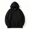 Sudadera casual minimalista estilo americano para hombre, nueva marca de moda 2026, corte holgado, versátil, sudadera con capucha casual pullover para hombre