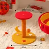 Estrutura de Escalada Vertical para Gatos em Sisal, Arranhador Resistente a Arranhões para Gatos, Cama Integrada para Gatos, Poste Arranhador para Gatos de Autoentretenimento e Alívio do Tédio, Torre para Gatos, Estrutura de Escalada para Gatos para Afiar as Garras