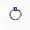 Diadema de Cabello Elástica de Colores, Estilo Básico Simple, Banda para el Cabello Gruesa y Duradera, Anillo Trenzado de Goma Fresco y Simple