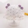 Gorro de Bebé Primavera y Otoño Delgado Estilo Occidental para Niña Sombrero de Sol para Bebé Lactante Meses Pequeños Sombrero Protector Solar Sombrero de Pescador Verano