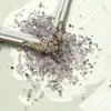 Rio Estrela Brilhante Pedrinhas de Vidro Joias para Nail Art Massa Leka Tijolo Cânhamo Fluxo DIY Bolsa de Materiais com Contas de Vidro Concha