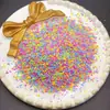 Arcilla Suave de Colores Simulada Partículas de Polvo Triturado Juguete Alimentario Partículas de Harina de Pan Azúcar Material Mini DIY Pinzar Accesorios Decorativos