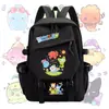 Mochila escolar temática Reino de Rocas para niños y niñas, azul aqua, Dimo Spark, gran capacidad, mochila versátil para estudiantes de primaria