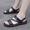 Sandalias para Hombre 2026 Verano Ropa Exterior para el Trabajo, Antideslizantes, Antiolor, Doble Propósito Casual y Deportivo, Sandalias de Playa Talla Grande, Ligeras