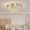 Luminária de Teto de Cristal, Lustre de Luxo Leve, Luminária de Sala de Estar, Design Minimalista e Elegante Pós-Moderno para Sala de Jantar e Quarto, Novo Modelo 2026