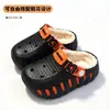 Pantuflas de Algodón Impermeables para Niños y Niñas, Pantuflas Cerradas de Invierno para Interior en Casa, Zapatos de Algodón Felpudo Grueso Antideslizantes para Padres e Hijos