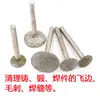 Cabeça de diamante em forma de diamante cabeça de moagem agulha de moagem de mármore escultura de pedra de moagem de pedra 60 mesh areia grossa