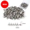 Unhas coloridas de duas pernas DIY arte e artesanato infantil jardim de infância unhas de chifre de ovelha unhas de duas pernas unhas decorativas de perna dividida unhas de duas pernas unhas de bolha