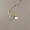Novo Designer Nórdico Simples Criativo Sala de Estar Sala de Jantar Estudo Bar Quarto Mesa de Cabeceira Ferro Ajustável Lustre