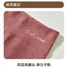 Conjunto de ropa interior térmica de terciopelo de seda, conjunto de leggings gruesos sin costuras forrados de polar para mujer de otoño e invierno