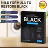 Folhas de Realce de Cor para Roupas Pretas Transfronteiriças, Agente de Restauração de Cor para Roupas e Calças Desbotadas, Folhas de Lavanderia para Tingimento de Realce de Cor