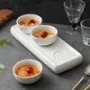 Plato de Postre Chengxiang de Dragón y Fénix de Fábrica Combinación de Tres Platos y un Bol para Snacks Traje de Vajilla Cerámica para Hotel y Restaurante Bol
