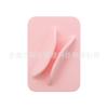 Soporte universal para teléfono móvil transfronterizo, portátil, con soporte para lápiz labial, funda para teléfono móvil, adhesivo trasero, soporte de silicona
