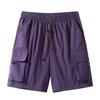 Pantalones de sol impermeables de verano shorts de color liso retro para deportes de montaña al aire libre shorts de sol para hombre venta al por mayor de fábrica