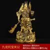 Estátua de Bronze de Guan Gong, Estátua de Bronze de Buda das Artes Marciais, Estátua de Adoração para Sala de Estar, Estátua de Guan Gong, Estátua de Santo das Artes Marciais, Estátua de Guan Gong para Abertura de Negócios