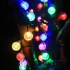 Luces solares para exteriores luces de jardín luces de camping decorativas luces de cadena LED impermeables luces de cadena decorativas de estrella para jardín tiras de luces parpadeantes