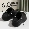 Verano 2026 Nuevos Zapatos de Agujeros Simples para Mujer Suela Gruesa que Aumenta la Altura Cómodos para los Pies Usables en Exteriores y para el Hogar