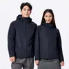 Chaqueta de Algodón Todo en Uno para Hombre, Otoño e Invierno, con Tecnología 3M Thinsulate, Resistente al Viento, Impermeable, Engrosada, Cálida, Abrigo con Capucha para Montañismo