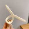 Pinza de Metal Estilo Coreano para la Parte Posterior de la Cabeza, Pinza de Tiburón al Mayoreo, Pinza Grande para el Cabello, Accesorio para el Cabello, Pinza para el Cabello de Perlas