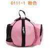 0111 Bolsa redonda de tela Oxford para baloncesto bolsa deportiva de un solo hombro bolsa de red para vaso de agua bolsa de almacenamiento para entrenamiento de voleibol de pie personalización