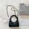 Bolsa de Mão Plissada Nuvem Floral Moda Coreana para Mulheres 2026 Nova Bolsa Transversal Elegante para o Dia a Dia Bolsa Dumpling