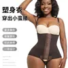 Ropa moldeadora para mujer, control de abdomen, moldeo de cintura, body de una pieza moldeador de cuerpo, ropa moldeadora europea y americana de tallas grandes, ajuste de cintura, levantamiento de glúteos, ropa interior moldeadora de cuerpo