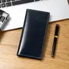 Carteira Nova Masculina, Carteira Longa Personalizada Masculina, Bolsa de Couro Casual da Moda, Carteira Longa, Porta-Moedas Masculino