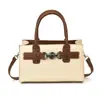 Bolso Cuadrado Pequeño Texturizado de Alta Calidad Transfronterizo para Mujer, Nueva Moda Primavera 2026 Bolso de Hombro Cruzado Casual Retro
