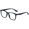 Nuevas gafas de sol moda gafas retro gafas cuadradas clásico Marco Willow anti luz azul con miopía